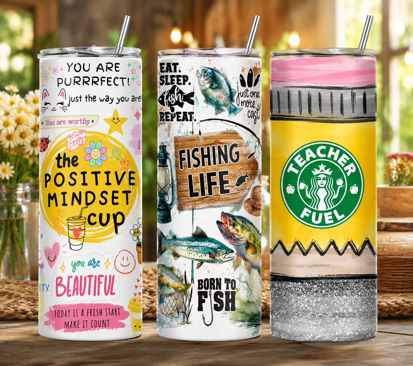 20oz Skinny Tumblers
